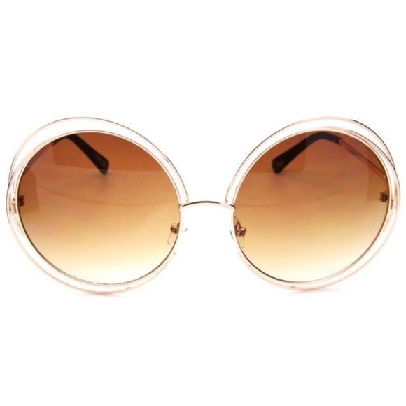 - - ✨FARRAH RETRO 70’s hipster OVERSIZED SHADES - Picture 7 of 8